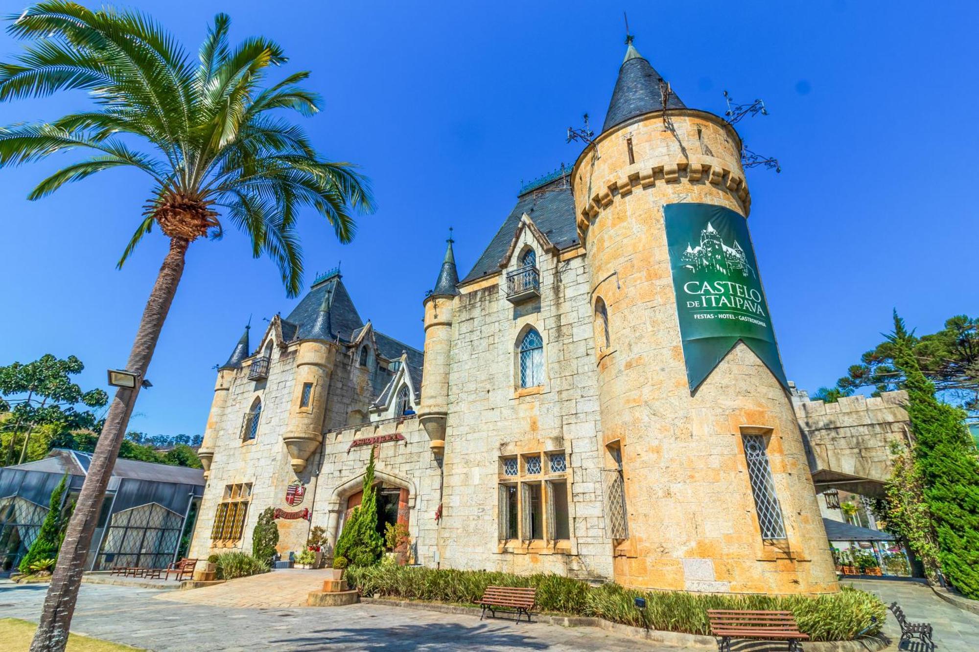 Castelo De Itaipava - Hotel, Eventos E Gastronomia 外观 照片